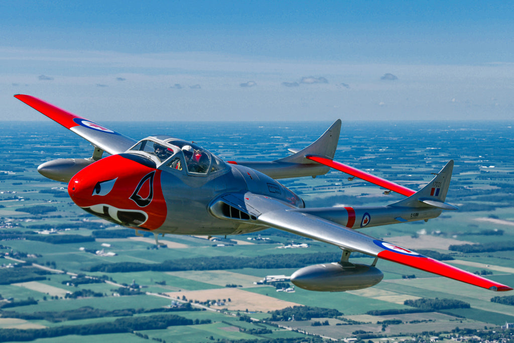 Vampirejet de Havilland Vampire Jet (Former Aircraft) – Waterloo Warbirds - 2141